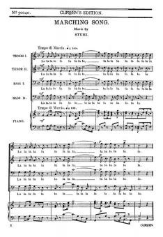 Stunz Marching Song TTBB 