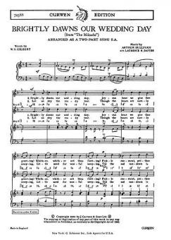 Brightly Dawns Our Wedding Day 