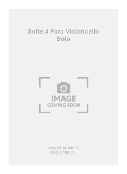 Suite 4 Para Violoncello Solo (Tarrago) For Guitar 