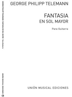 Fantasia En Sol Mayor (Azpiazu) For Guitar 