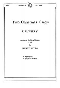 Terry, Rr Two Christmas Carols SSA 