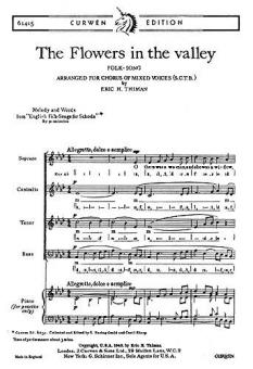Thiman Flowers In The Valley SATB 