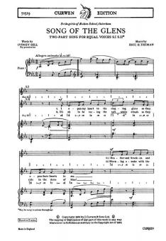 Thiman, E Song Of The Glens 2-Part 