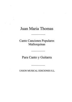 Cuatro Canciones Populares Mallorquinas Voice and Guitar 