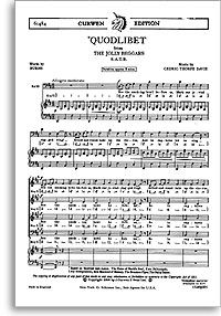 Thorpe Davie, C Quodlibet SATB/Piano 