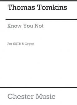 Know You Not 