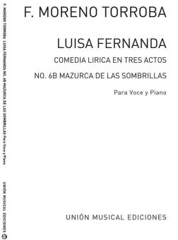 Mazurca de Las Sombrillas No. 6b from Luisa Fernanda 