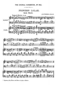 Turner Princess Lolah SATB 