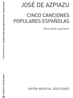 Cinco Canciones Populares Espanolas 