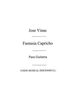 Fantasia Capricho En La Mayor For Guitar 
