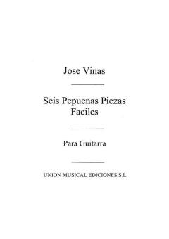 Seis Pequenas Piezas Faciles (Balaguer) For Guitar 