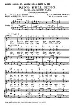 Widmann, B Ring Bell Ring 2-Part/Piano 
