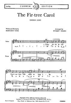 Young, S The Fir-tree Carol Unison 