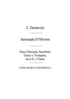 Serenade D'hivern For Clarinet And Piano 
