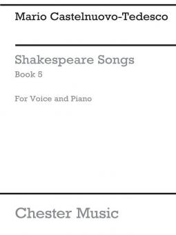 Shakespeare Songs Book 5 