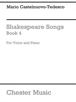 Shakespeare Songs Book 4 