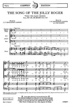 Candish Song Of Jolly Roger SATB 