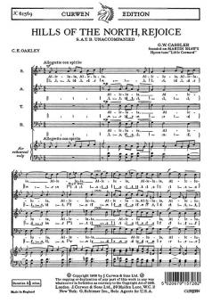 Cassler, Gw Hills Of The North, Rejoice SATB 