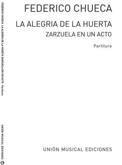 La Alegria de La Huerta Partitura 