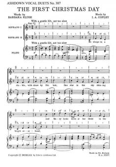 Copley, I First Christmas Day, The 2-Part(SS)/Piano 