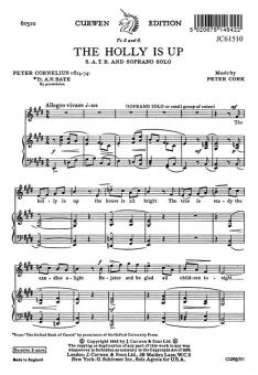 Cork The Holly Is Up SATB 