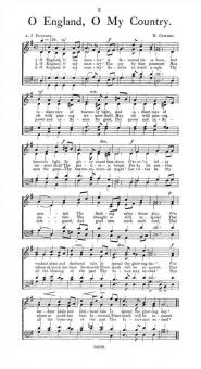 Coward O England O My Country SATB 