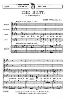 Coward The Hunt SATB 