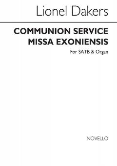Communion Service Missa Exoniensis 