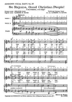 So Rejoice Good Christian People 