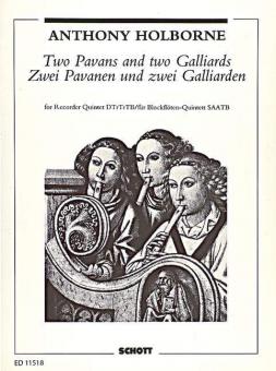 2 Pavans And 2 Galliards Standard