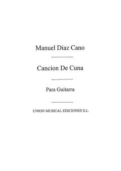 Cancion De Cuna For Guitar 