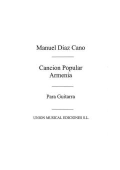 Cancion Popular Armenia For Guitar 