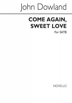 Come Again Sweet Love 