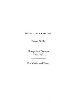 Hungarian Dances Op. 30 No. 4 'Hej Haj' 