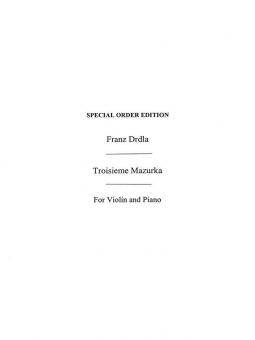 Troisieme Mazurka Op. 24 