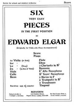 Six Very Easy Pieces Op. 22 