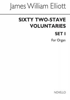 Sixty 2-Stave Voluntaries For Harmonium Set 1 