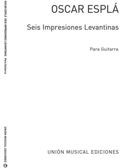 Seis Impresiones Levantinas Extrds de Levante 