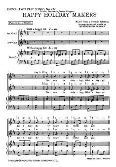 Farrar, M Happy Holiday Makers 2-Part 