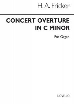 Concert Overture in C Minor for Organ 