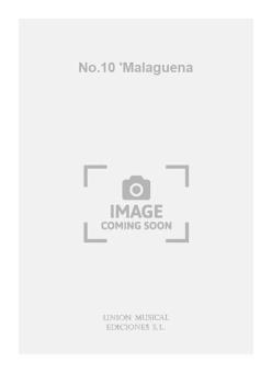 Malaguena No10 de Coleccion de Bailes Espanoles for Piano 