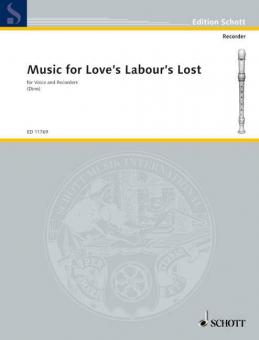Music For Love's Labour's Lost Standard