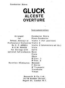 Alceste Overture Rokos Arnell Orchestra (Ma) 