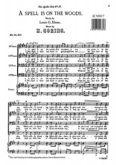 Goring A Spell Is On The Woods TTBB 