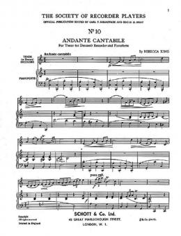 Andante Cantabile - Badinage 