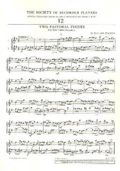 2 Pastoral Fugues Standard