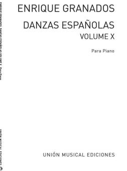 Danza Espanola No. 10 Melancolica for Piano 