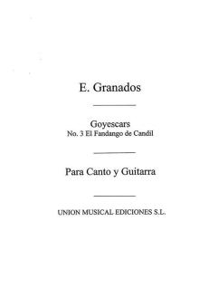 El Fandango Del Candil No. 3 from Goyescas for Piano 