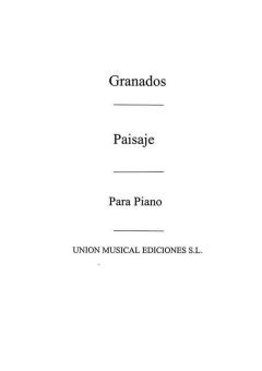 Paisaje op. 35 for Piano 