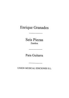 Zambra No.5 Ss Pzas Sobre Cantos Pplrs Esp For Guitar 